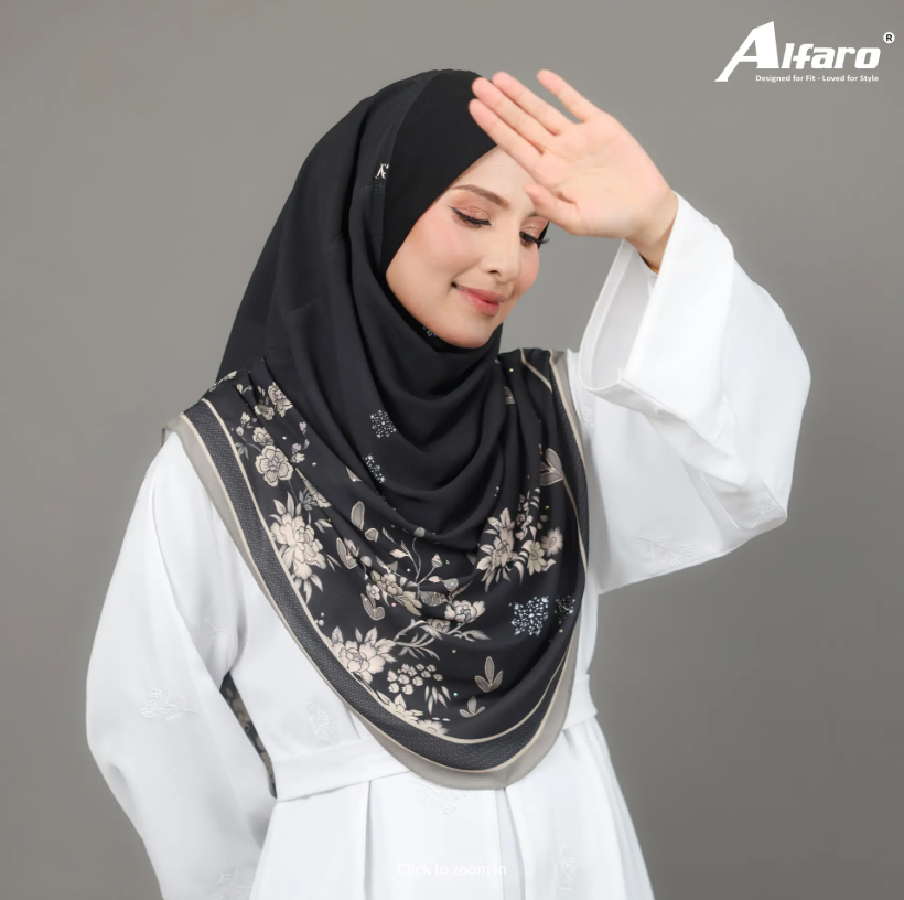 alfaro instant chiffon fanal batu black alfaro instant chiffon fanal batu black